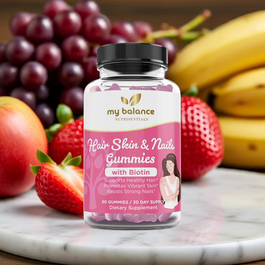 Hair Skin and Nails with Biotin